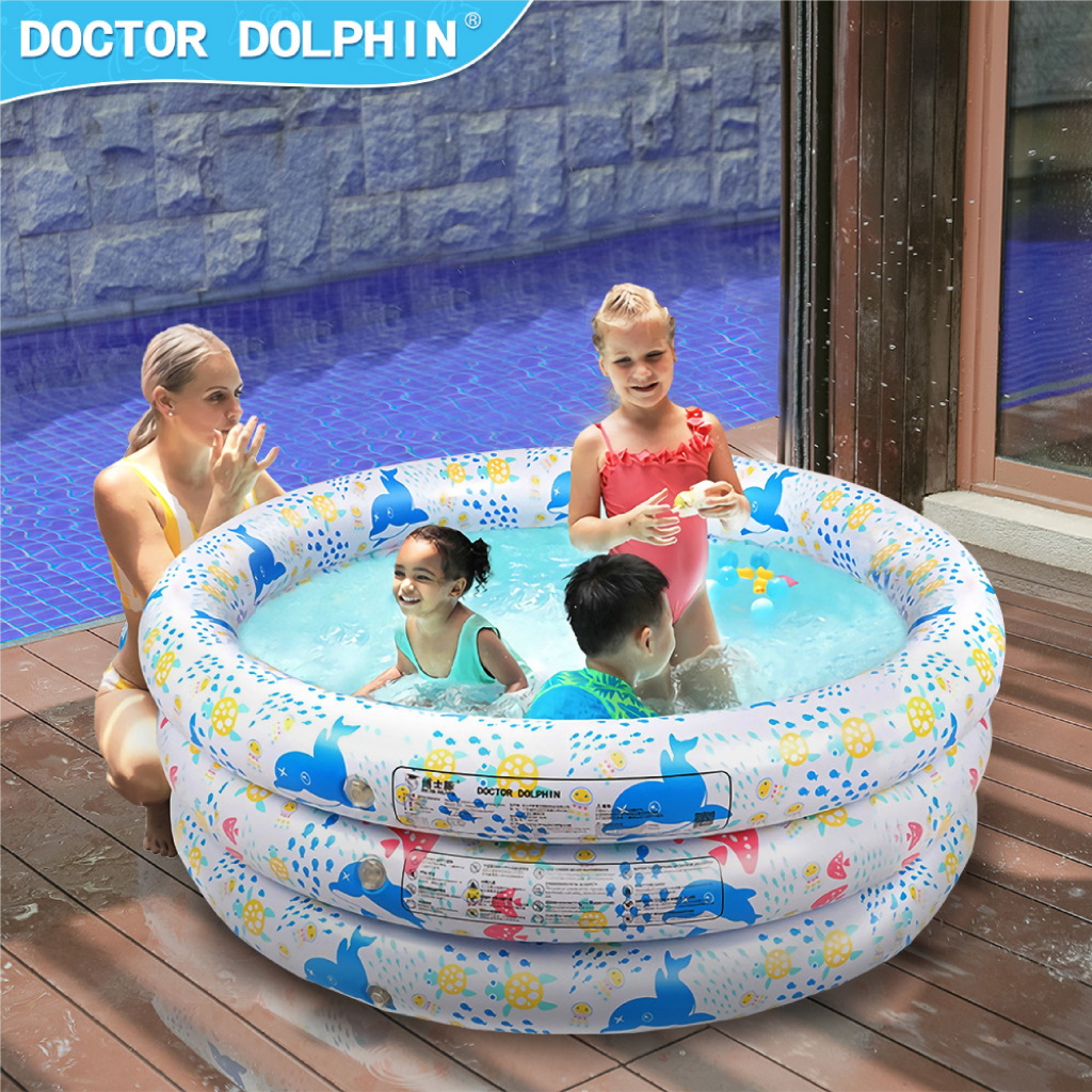 Bể bơi cho bé 3 tầng Doctor Dolphin Chính hãng Bể bơi cao cấp cho bé mẫu
