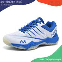 Prelesty Profesional Fashion Sepatu Badminton Sneakers Pria Bulu Tangkis Tenis Sport Olahraga Anti Slip Ringan Lentur 354