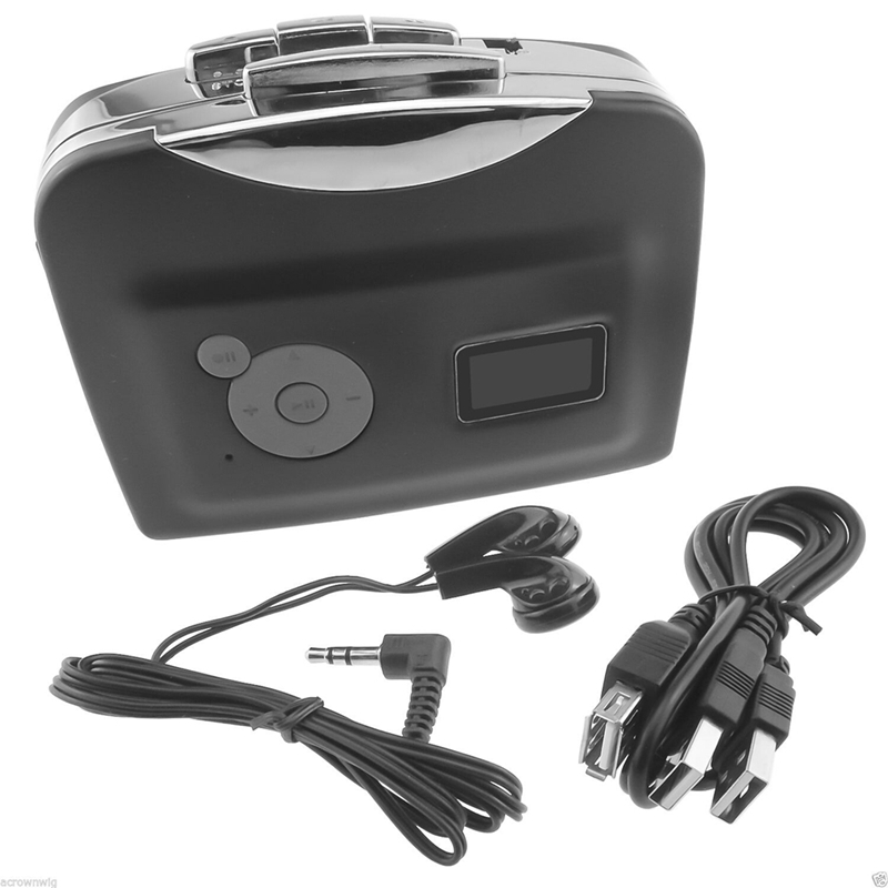 (CONU) USB Cassette Tape Player Tape to MP3 Recording Music Into USB Flash Drive Adapter Music USB Cassette Player Converter
