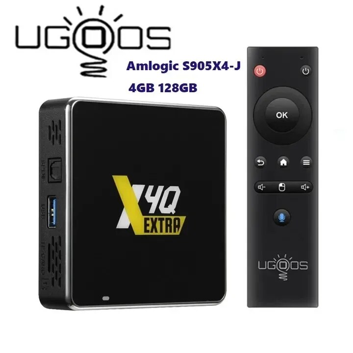M6 Android Tv Box - Voice Control, 4K Hdr+, 4Gb Ram, 64Gb Rom