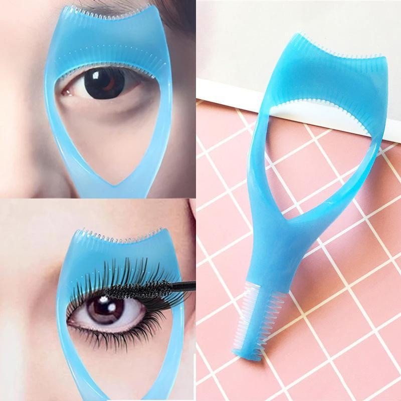 ⭐ Dụng cụ hỗ trợ chải mi - Chải mi cong không bị lem mascara - monster BEAUTY