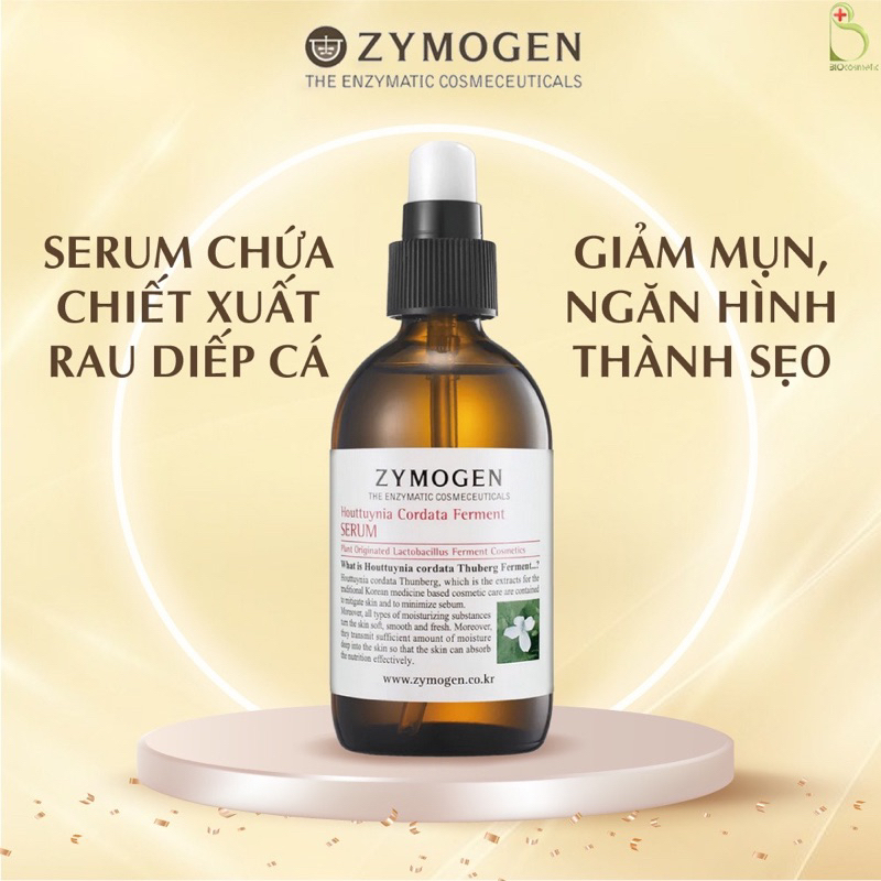 Tinh chất Serum diếp cá lên men Zymogen Houttuynia Cordata Ferment giảm mụn mờ thâm nhanh chóng trên da