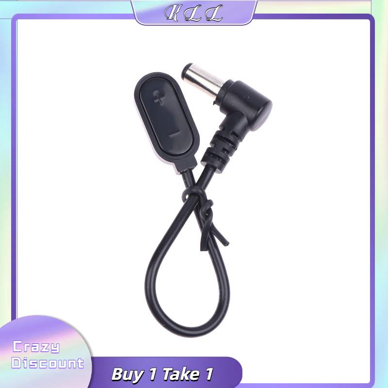KLL Hiệu ứng bàn đạp 9V pin Clip chuyển đổi cáp điện Snap kết nối cho Guitar hiệu ứng bàn đạp pin cung cấp điện adapter