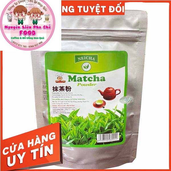 Bột Matcha Neicha Mũ Đỏ - Mũ Trắng - Vụ Xuân Gói 100g & 500g - Giá Tận Nhà Sản Xuất