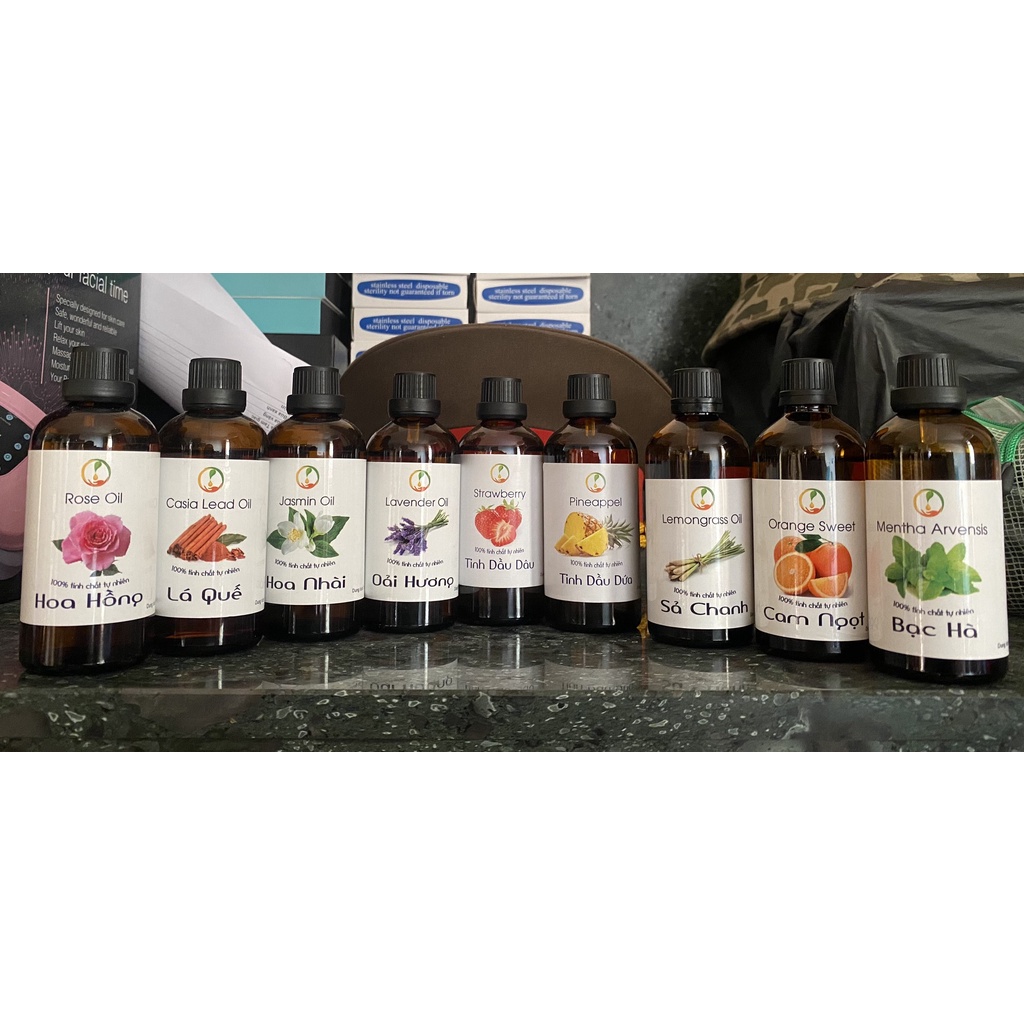 Tinh Dầu Xông nguyên chất 100ml