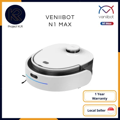 [WORLD FIRST] Veniibot N1 MAX Self-Wash Vacuum+Mop Robot Cleaner