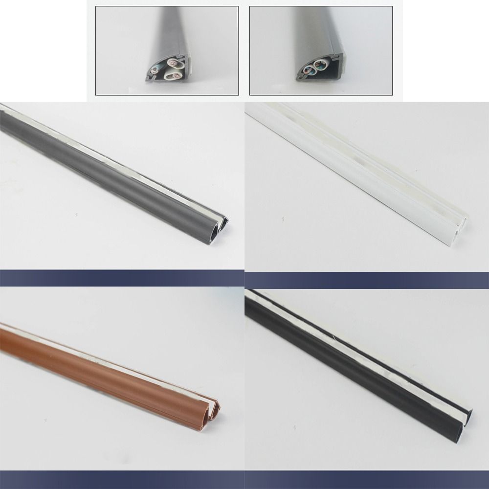 SPADE Chống đùn Bọc dây sàn Tự dính Bền Bảo vệ ống dẫn dây nối dài Vỏ cáp Tam giác Bảo vệ dây Nhà ngoài trời