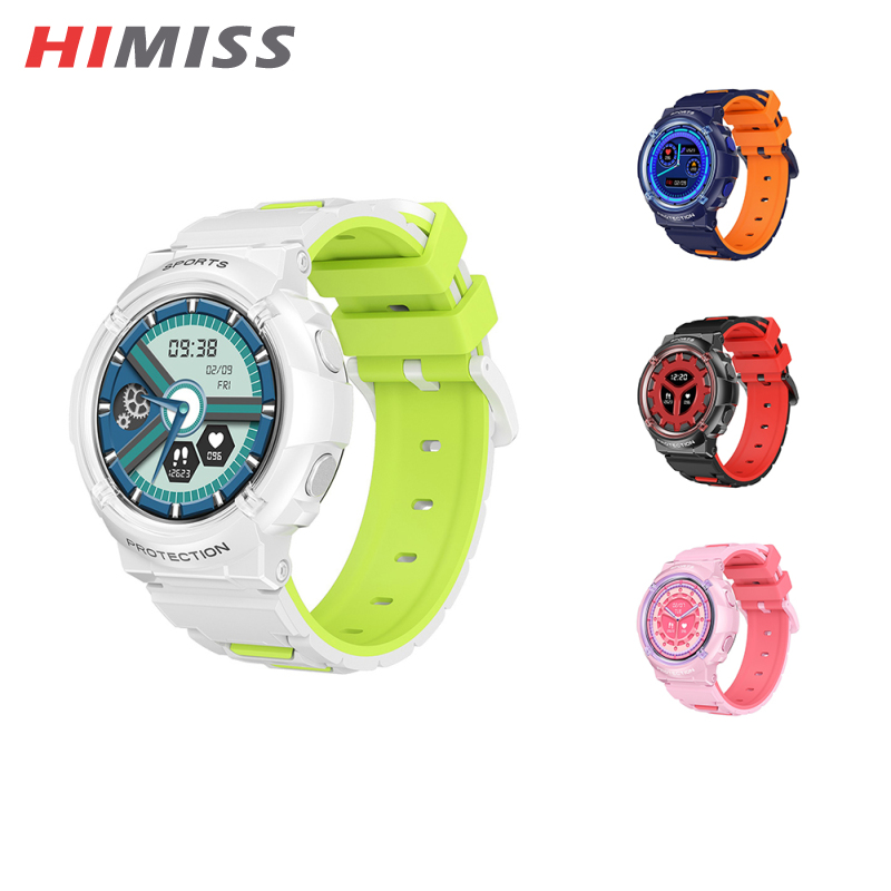 HIMISS HT19 Kids Smart Watch Waterproof Kids Fitness Activity Tracker Watch With 1.28inch Screen Heart Rate Sleep Monitor Alarm Clock Watch ราคา 852 บาท*ส่งฟรี