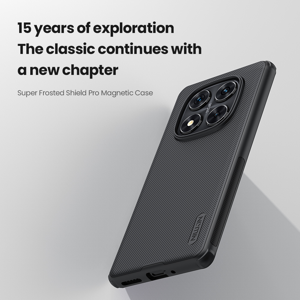 Nillkin Ốp lưng Magsafe bằng nhựa PC + TPU cứng cho Xiaomi Redmi Note 14 Pro 5G / Poco X7 5G / Note 