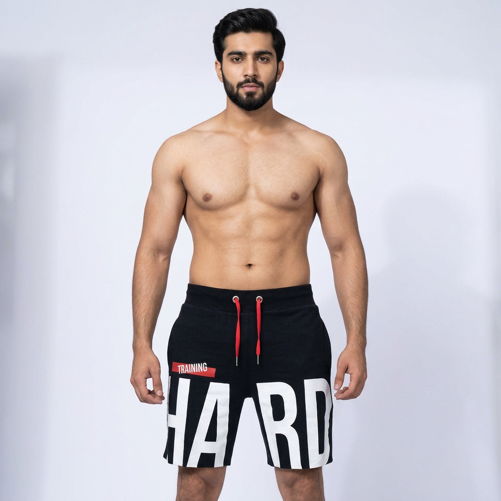 MK Garments - Hard Training Printed Shorts For Men