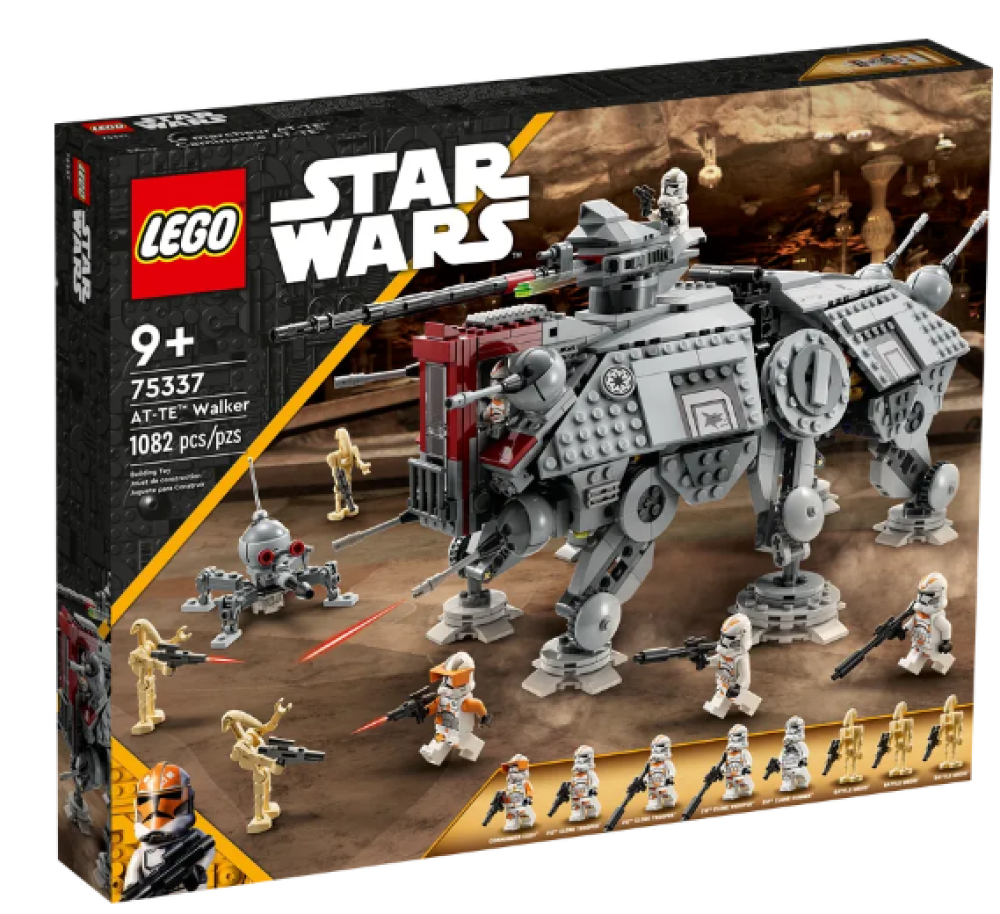 【Official】 LEGO 75337 Star Wars AT-TE Walker 1082pcs 9+