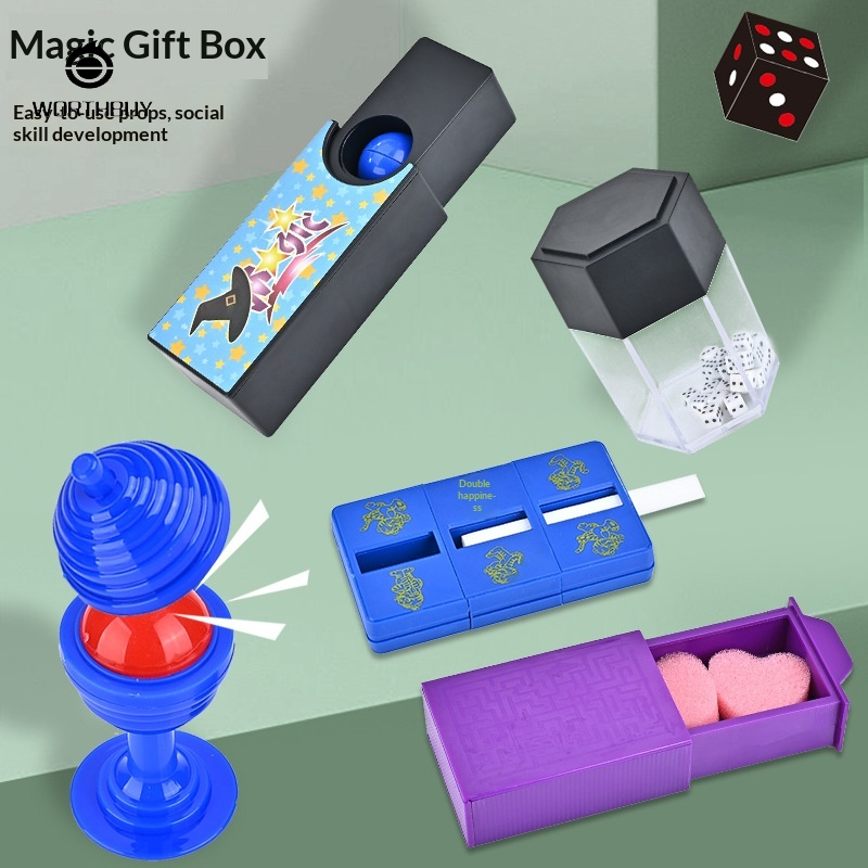 Magic Box Set for Kids and Families Fun Tricks and Interactive Play ราคา 37 บาท*ส่งฟรี
