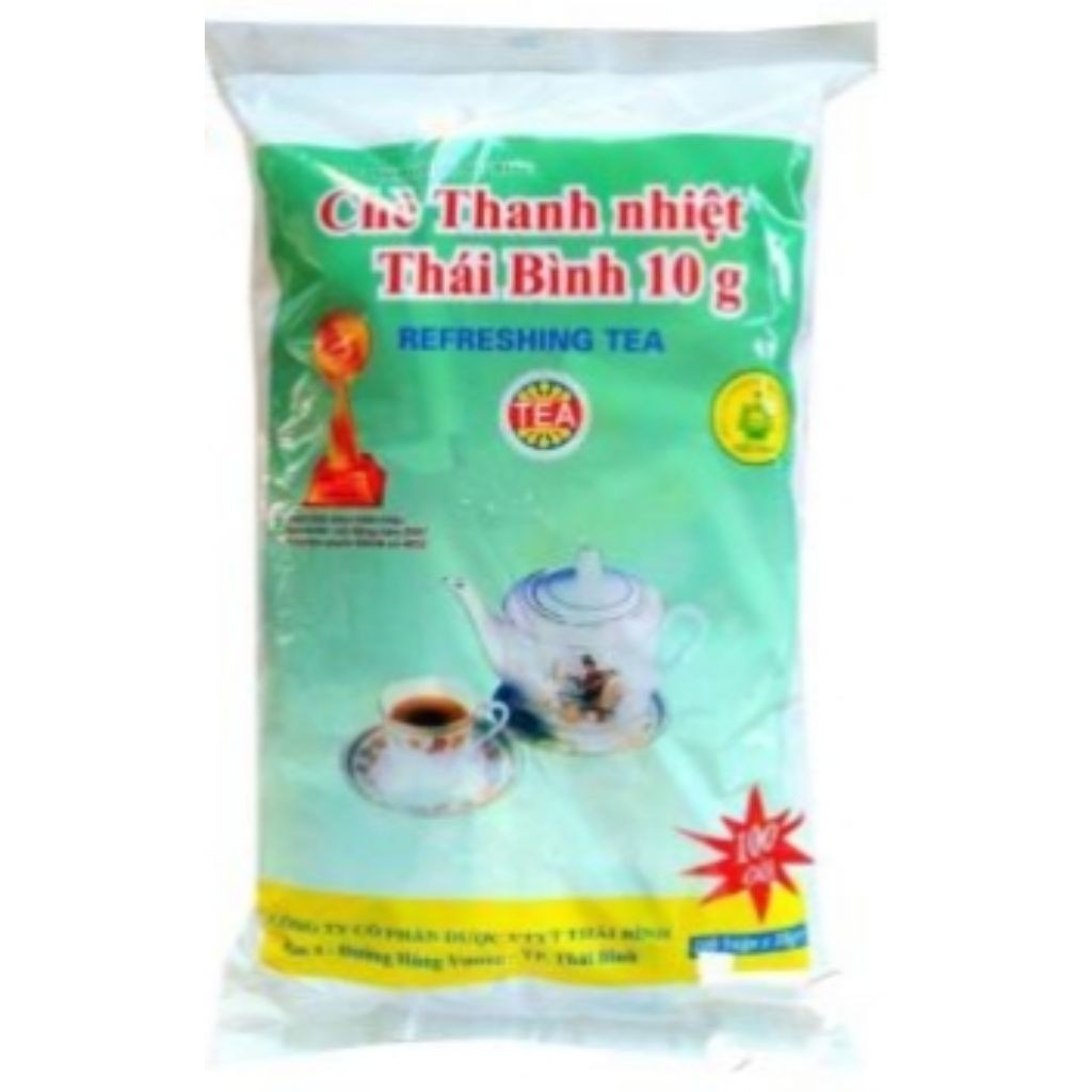 Bịch 100 gói chè Thanh nhiệt Thái Bình