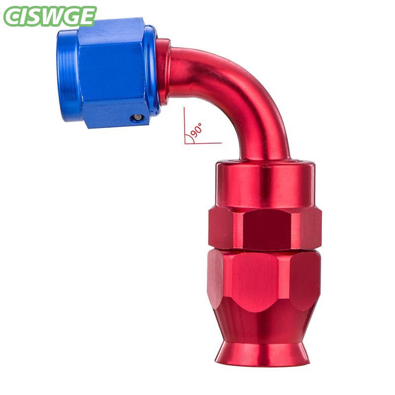 [CISWGE Auto] AN4 an6 an8 AN10 xoay Hose End Fitting Adapter 0-180 độ cho ô tô dầu nhiên liệu Hose kết nối an toàn dễ dàng lắp ráp Giá 92,980 Đồng*Miễn phí vận chuyển
