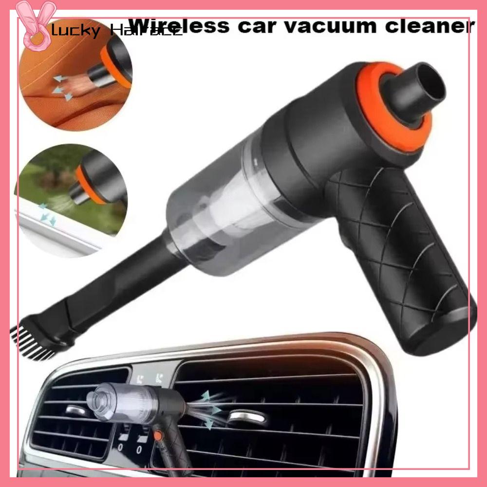 LUCKY HAIRACC Không dây Máy hút bụi ô tô Mini Sử dụng kép Máy hút bụi tự động cầm tay  Di động Máy làm sạch không dây Hộ gia đình