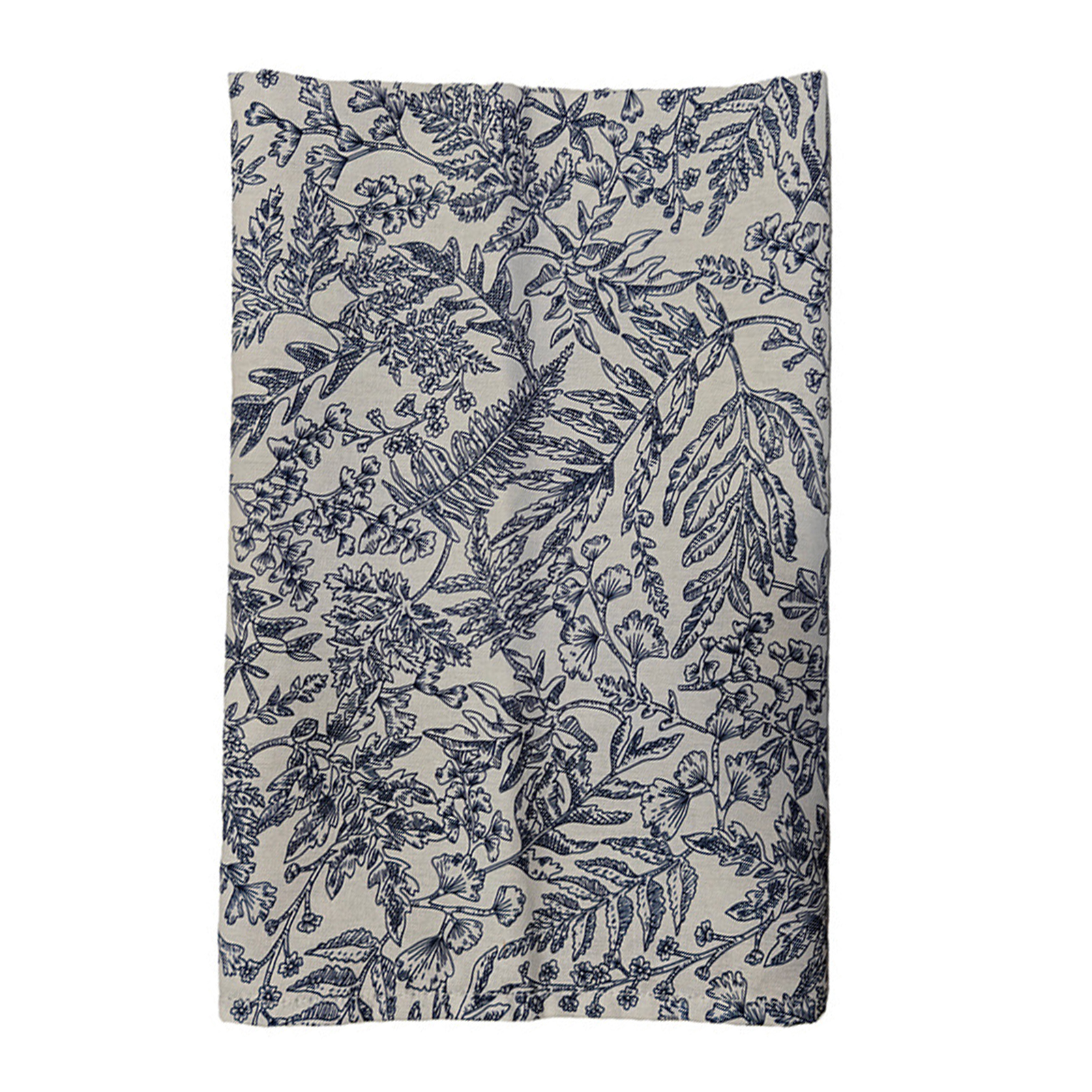 luji860136 Exquisite Decorative Napkins Natural Fabric Coasters Boho Style Plant Print Tablecloth Foldable Napkin Set – Soft Fabric Dining Table Mat for Kitchen Home Party Wedding Bar Decor