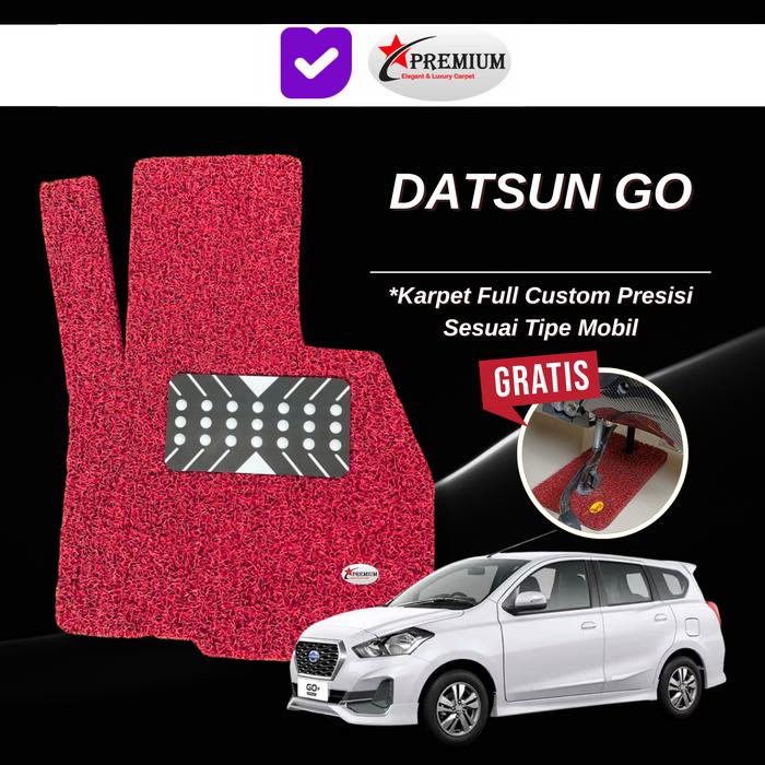KARPET MOBIL MIE PREMIUM DATSUN GO NON BAGASI 1 WARNA -RM3 Variasi Harga 1,201,000 rupiah*Gratis Ongkir