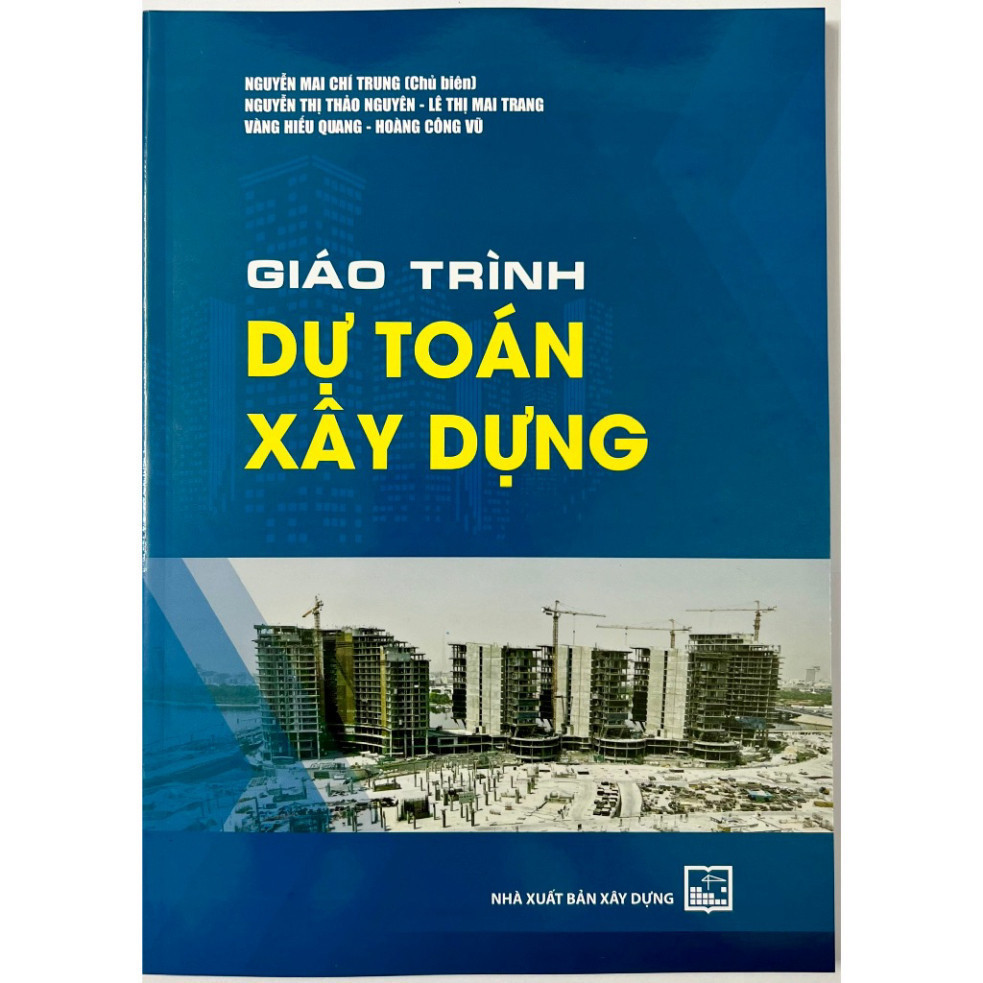 Sách - Giáo Trình Dự Toán Xây Dựng ( XD3) (XD-MK)