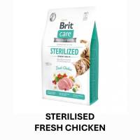 Brit Care Cat Dry Food 7kg Grain Free Indoor Kitten Sensitive Haircare Makanan Kucing MyVetMart