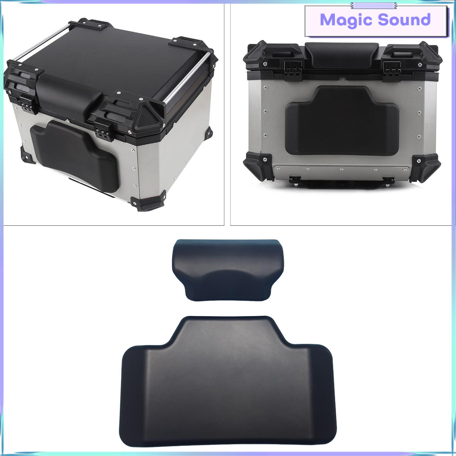 Âm thanh kỳ diệu hành khách tựa lưng miếng nâng gót phía sau Pad saddlebag Thân hành khách tựa lưng thay thế màu đen dễ dàng để cài đặt, phụ kiện xe máy gối tựa lưng