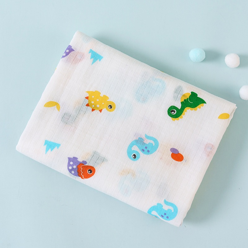 🇸🇬Muslin Cotton Baby Swaddle/ Blanket–Soft Breathable Wrap for Newborn- Gift-Ready for Baby Shower