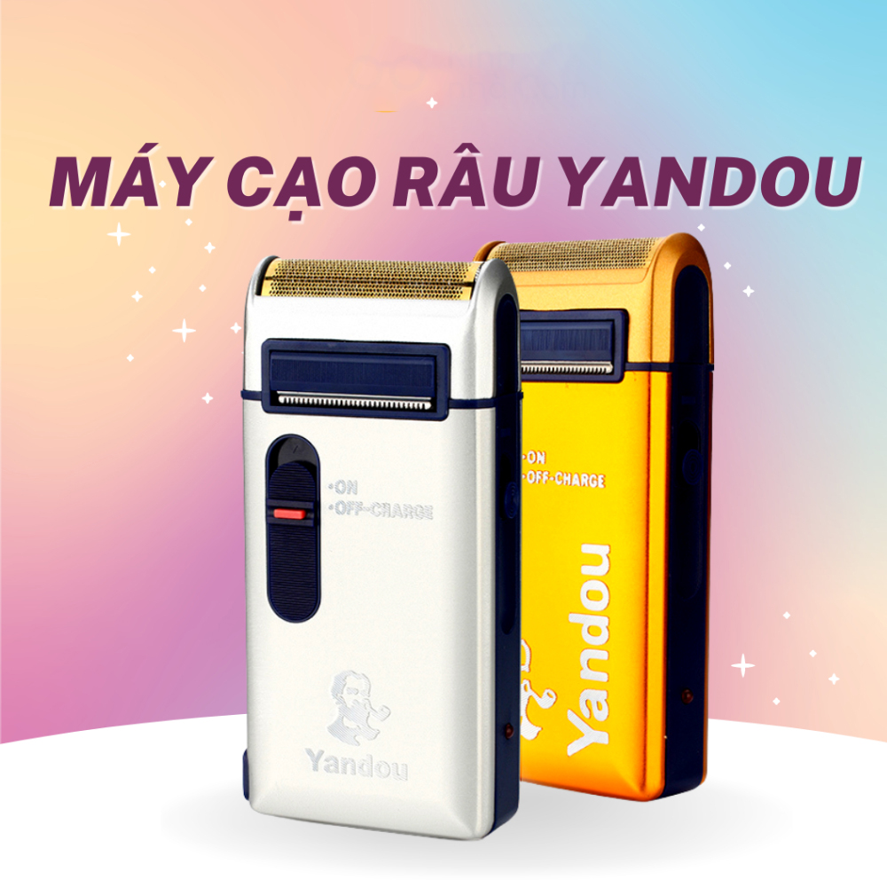 RUNVEX MÁY CẠO RÂU SIÊU BỀN YANDOU SC-W301U,Máy Cạo Khô điện cho nam giới, MÁY CẠO LÔNG CẮT TÓC MINI