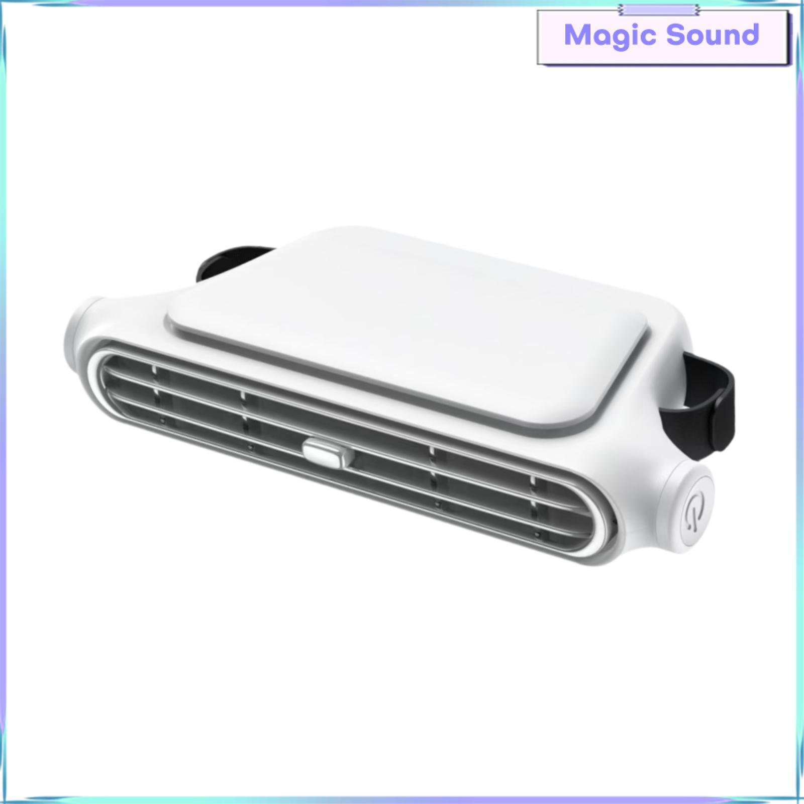 Xe ô tô âm thanh kỳ diệu ghế fan đối với ghế sau USB làm mát tiết kiệm xách tay quạt làm mát quạt cá nhân cho RV Ô tô SUV van xe tải