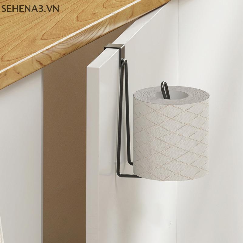 SEHVN 1 PC nhà vệ sinh cuộn giấy chủ Organizer Wall Mount lưu trữ đứng nhà bếp phòng tắm không khoan mô khăn Dispenser không gỉ