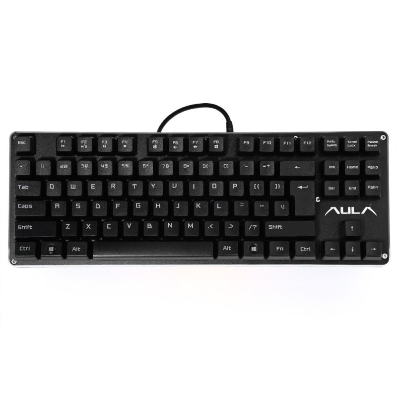 AULA Professional Blue Axis USB Wired Mechanical Gaming Keyboard (Black) Singapore