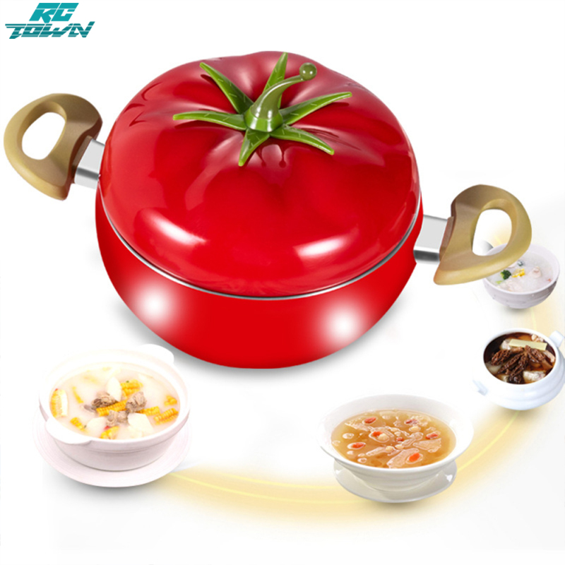 Creative Fruit Shape Cooking Pot Aluminum Non-stick Soup Pot Frying Pan Kitchen Cookware Set ราคา 926 บาท*ส่งฟรี