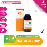 Maltofer Sirup Suplemen untuk Memenuhi Kekurangan Zat Besi (150 ml)