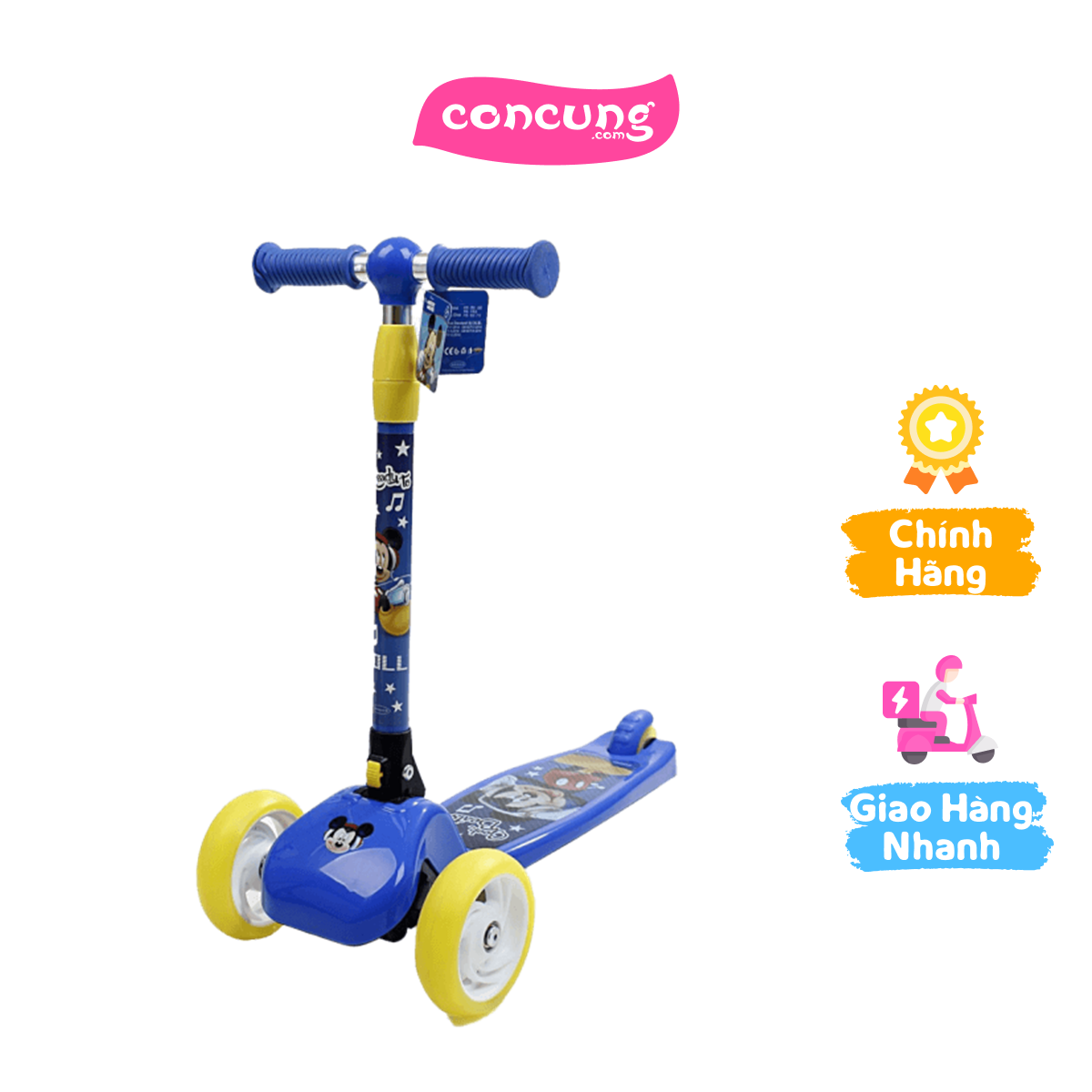 Xe scooter 3 bánh Mickey DCA82009-A