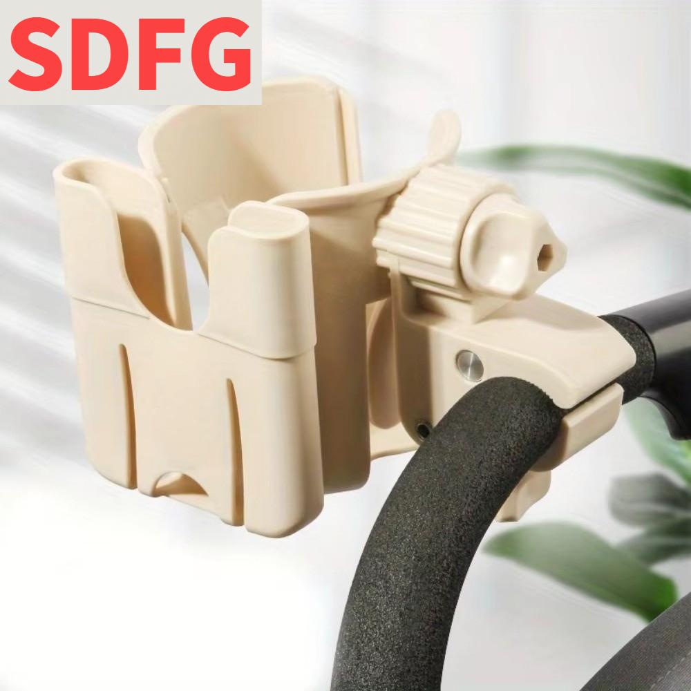 SDFG ปล่อยด่วน ที่วางแก้วน้ำสำหรับรถเข็นเด็ก ถอดออกได้ พร้อมที่วางโทรศัพท์ ที่วางเครื่องดื่มแบบรถเข็น แบบพกพา ติดตั้งง่าย ที่จัดระเบียบขวดน้ำสำหรับรถเข็นเด็ก ของใช้สำหรับรถเข็นเด็ก ราคา 249 บาท*ส่งฟรี