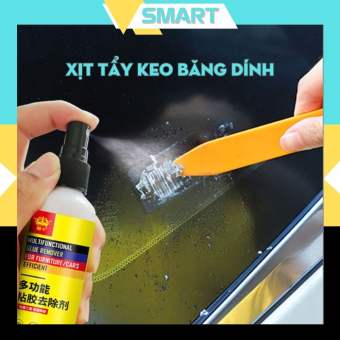Nước tẩy keo đa năng hiệu quả trên các vết keo thừa, băng dính, sticker, giấy dán tường, vết son, kẹo cao su - DDTK02