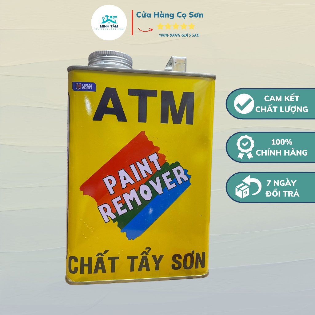 Chất tẩy sơn atm-dung dịch tẩy sơn trên mọi chất liệu 875ml