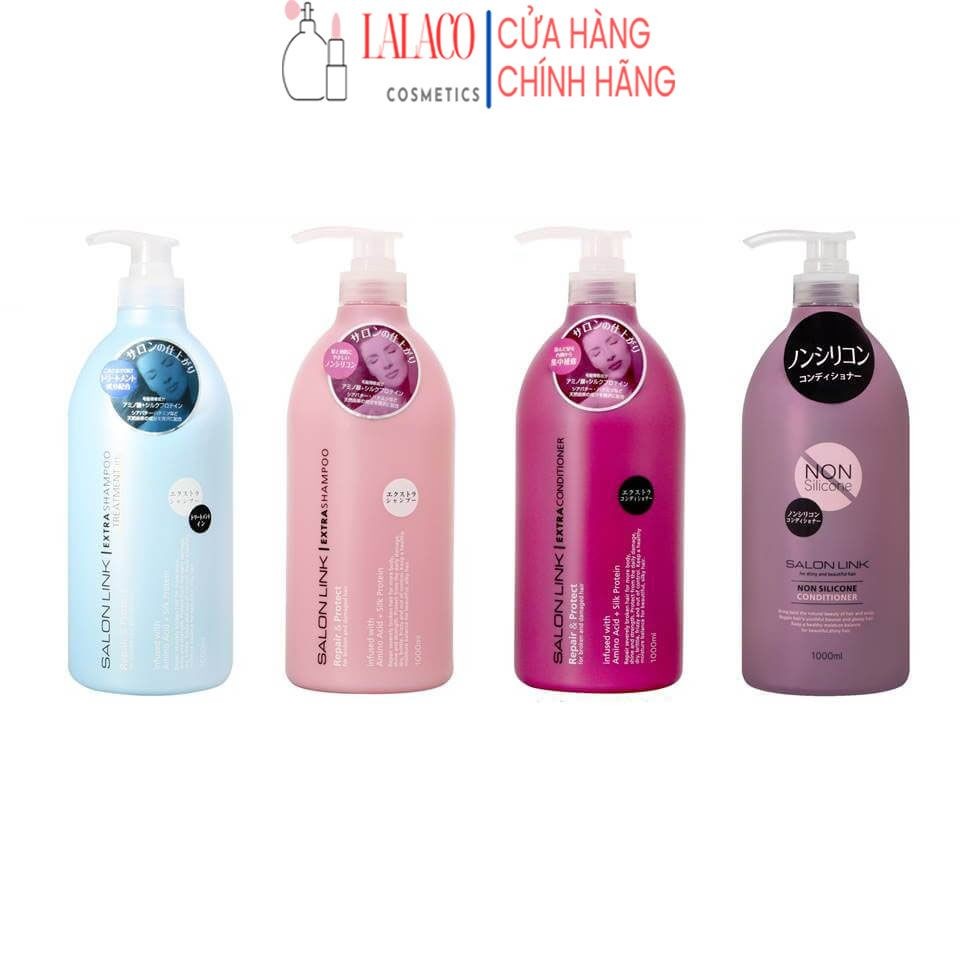 Dầu Gội Dầu Xả Salon Link 1000ml Kumano