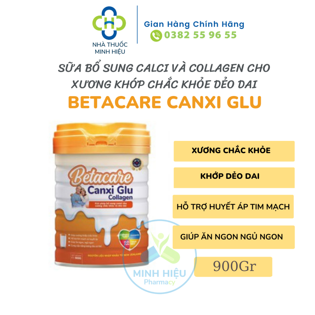 Sữa Bột Betacare CANXI GLU COLLAGEN
