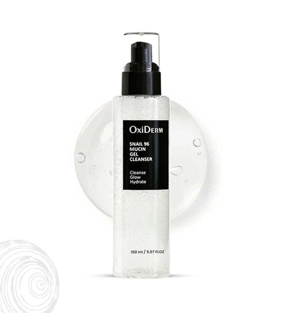OxiDerm Snail 96 Mucin Gel Cleanser | Facial Cleansing Care | 150ml