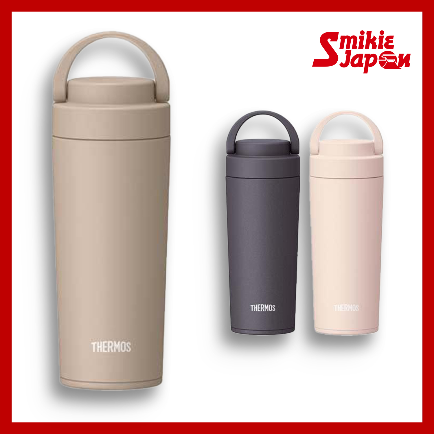Thermos JOV-420 Vacuum Insulated Mobile Mug Grey / Latte / Beige Pink 420ml JOV-420(MGY) / Thermos JOV-420(CL) / Thermos JOV-420(BEP) Direct from Japan ราคา 1,262 บาท*ส่งฟรี