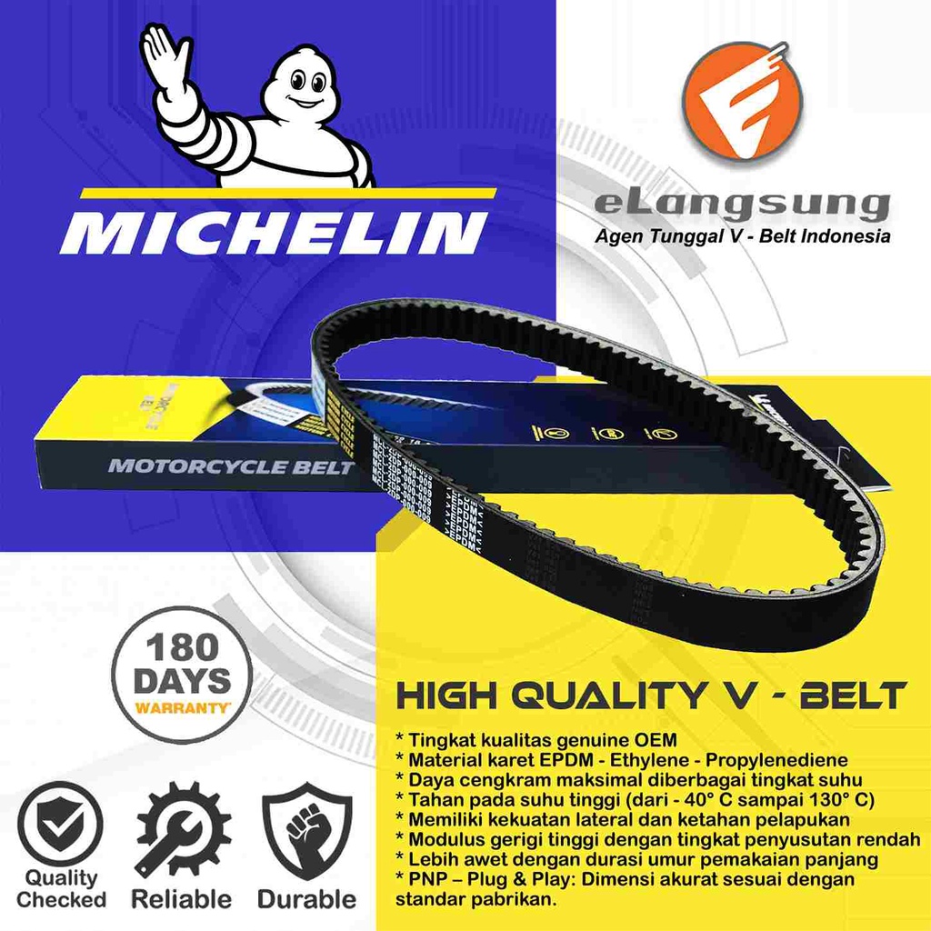 Michelin Van Belt NMAX Old 2DP - eLangsung Harga 139,160 rupiah*Gratis Ongkir