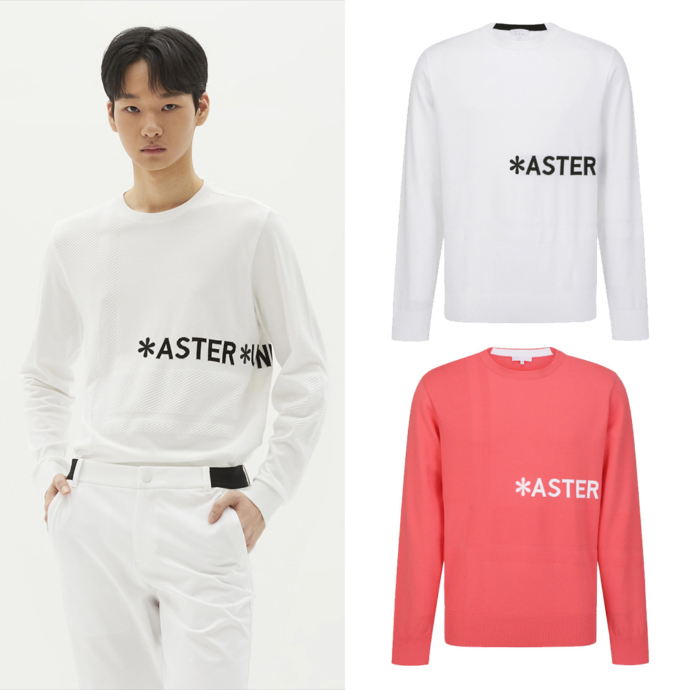 Master Bunny Quần áo golf Hàn Quốc nam cực đơn giản phong cách đẹp trai văn nghệ mùa thu áo len dày giữ ấm thoải mái