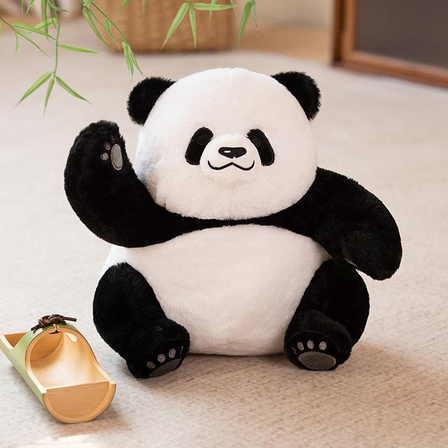 【Hàng bán chạy】Đồng hồ thời trang quà tặng bé gái trẻ em Hua Meng Lan qizai búp bê động vật quý hiếm sang trọng 30cm Đồ chơi gấu trúc khổng lồ dễ thương
