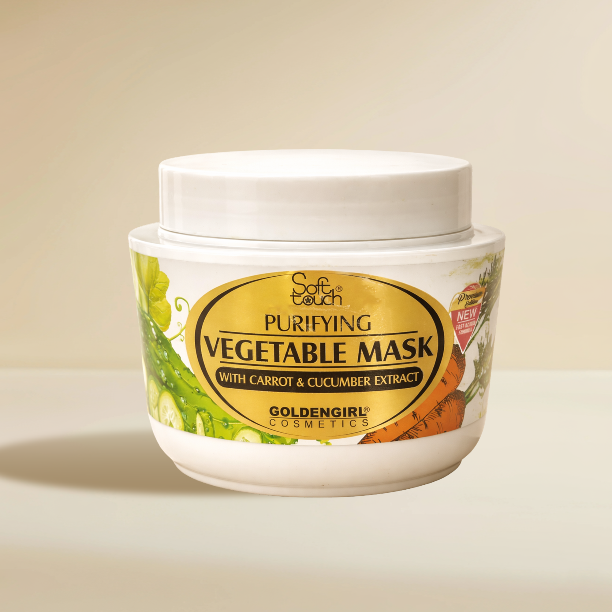 Soft Touch Vegetable Mask | Face Mask Care | 500ml