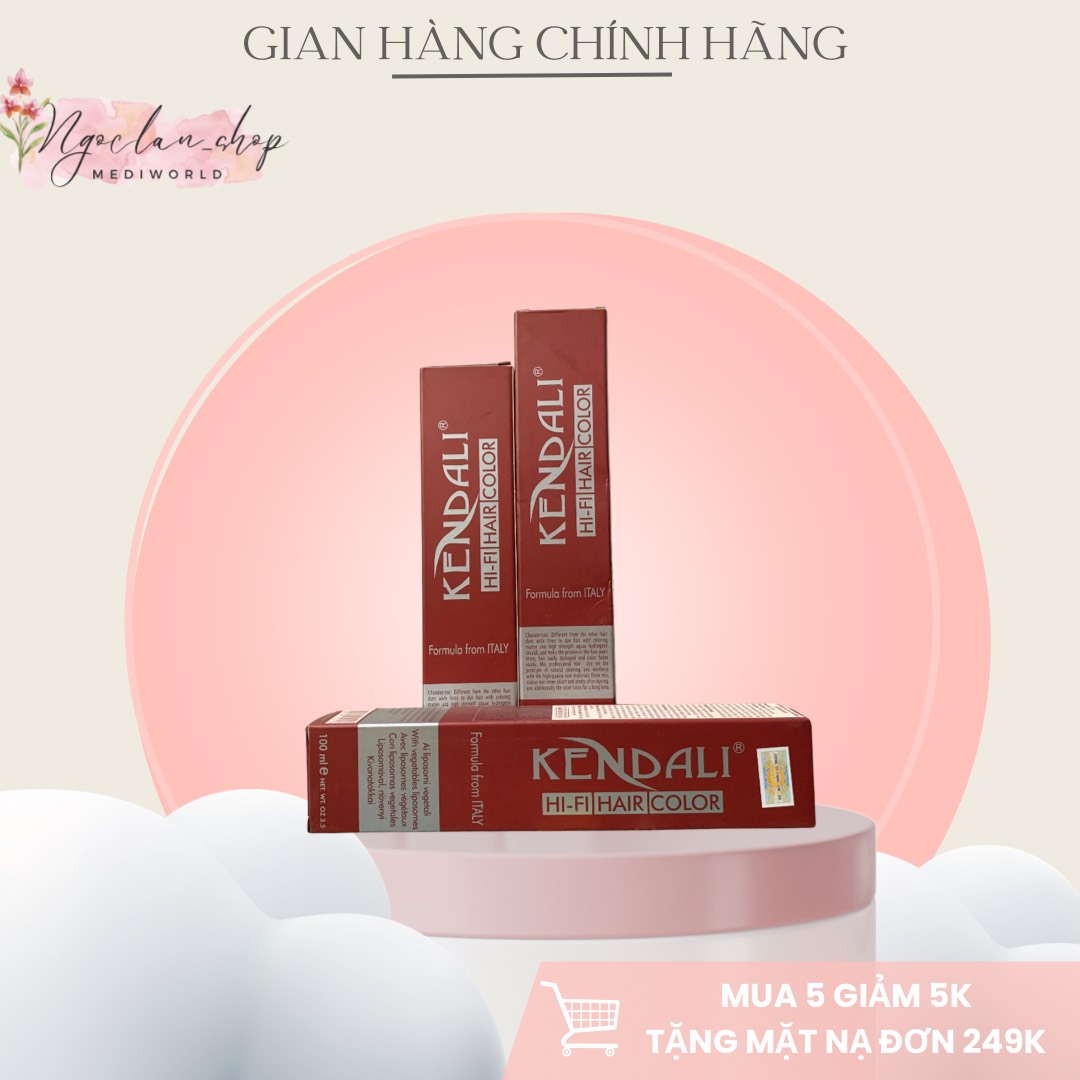 Thuốc nhuộm tóc Kendali Professional Màu Tự Nhiên 100ml