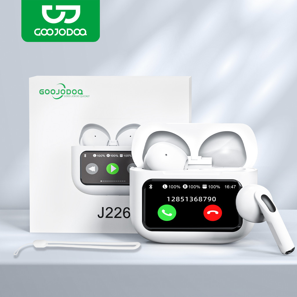 Tai Nghe GOOJODOQ J226 TWS Bluetooth 5.3 Không Dây Công Nghệ Chống Tiếng Ồn,Chống thấm nước, Chống mất mát, Với đa chức năng LED màn hình cảm ứng
