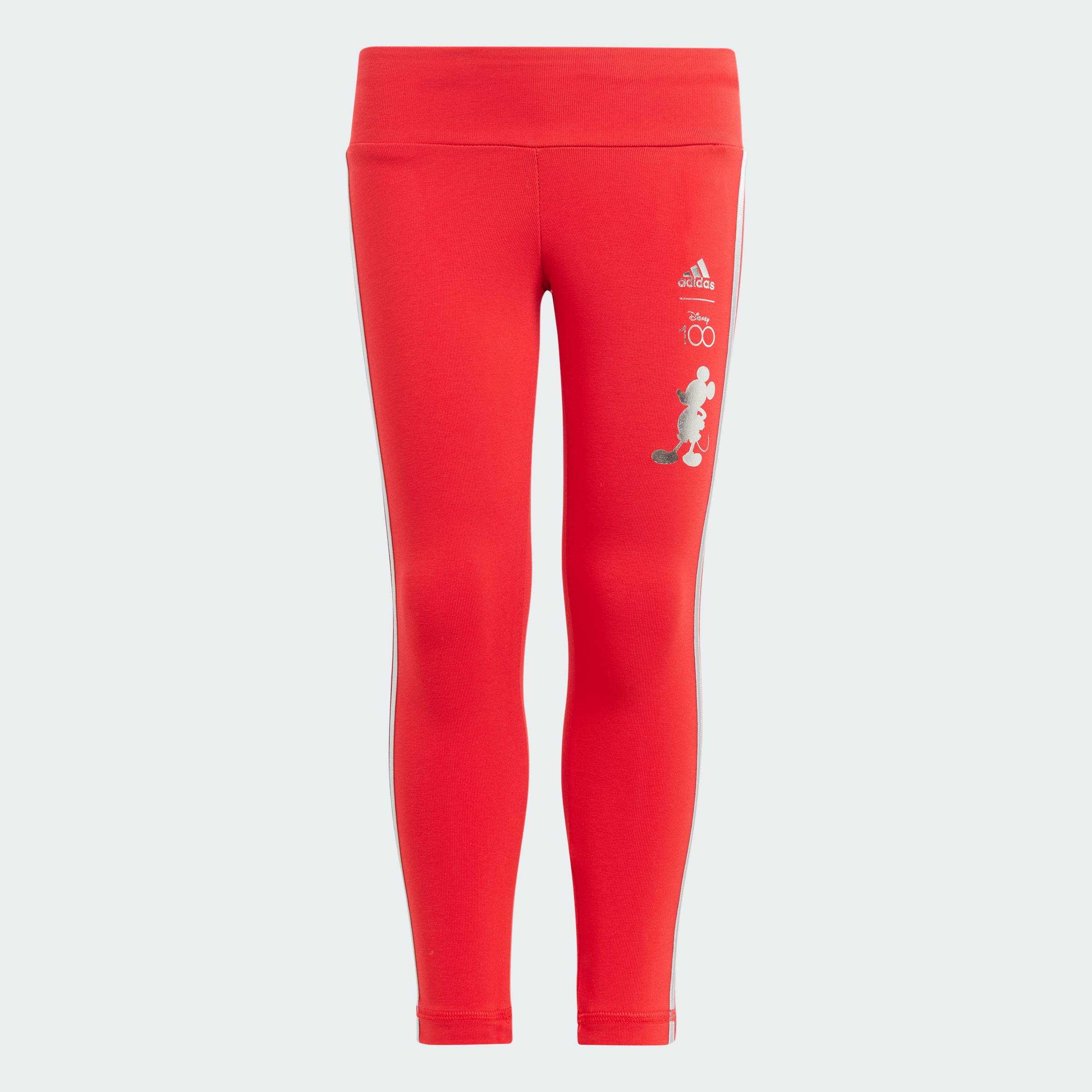 adidas Phong cách sống Quần Legging adidas x Disney 100 Trẻ em Đỏ IJ9467