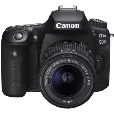 Canon EOS 90D DSLR Camera (Local Warranty) with 18-55mm Lens
