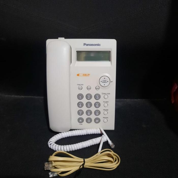 PESAWAT TELEPON PANASONIC KX-TS11MX CALLER ID SECOND SPESIAL/PUTIH BISA BUAT INDIHOME DAN MESIN PABX - Elvoir Store Harga  230,000 Ringgit*Penghantaran Percuma