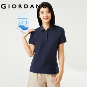 GIORDANO Women's Classic Collar Summer Polo Shirt