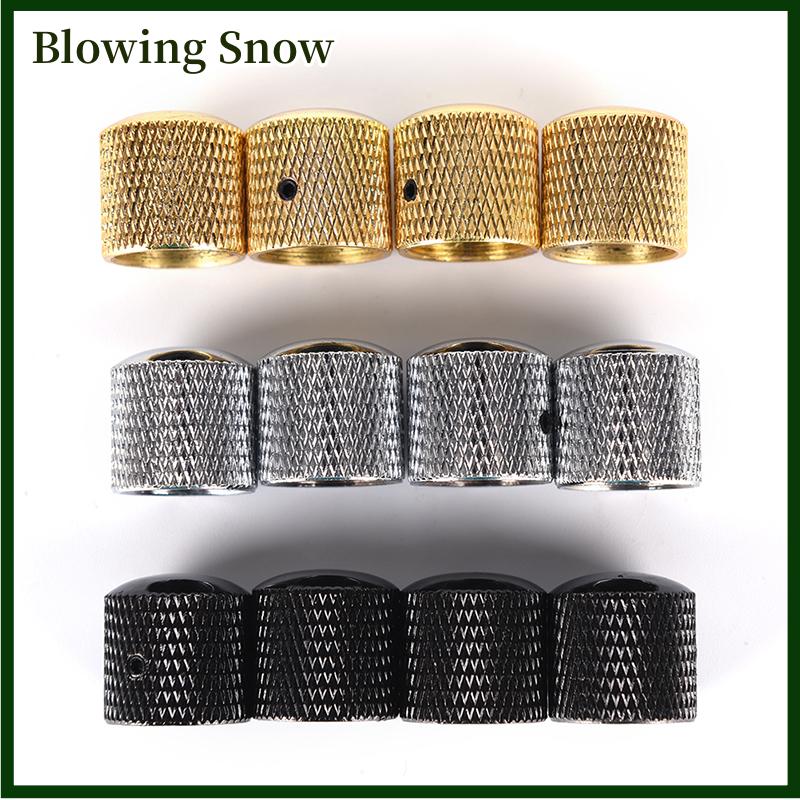 Blowing 4 chiếc núm điều chỉnh âm lượng ghi ta bass bằng kim loại núm vòm + cờ lê Giá 113,660 Đồng*Miễn phí vận chuyển